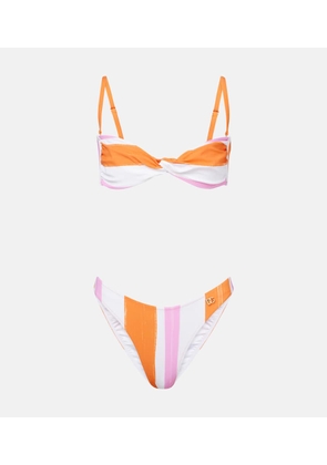 Dolce&Gabbana Taormina striped bikini