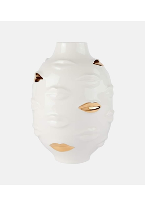 Jonathan Adler Gilded Gala porcelain vase