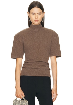 JACQUEMUS La Maille Castagna in Brown - Brown. Size 40 (also in 42).