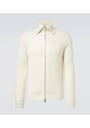 Slowear Virgin wool zip-up cardigan