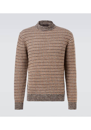 Slowear Virgin wool striped sweater