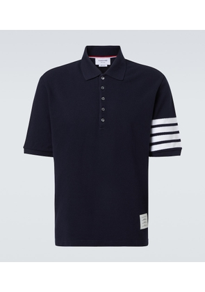 Thom Browne 4-Bar cotton polo shirt