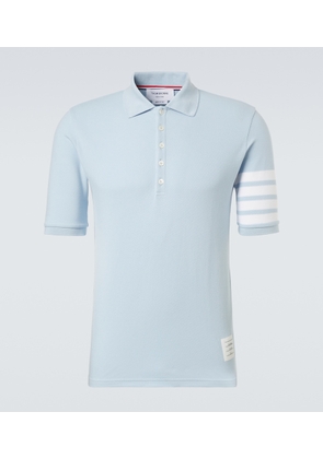 Thom Browne 4-Bar cotton pique polo shirt