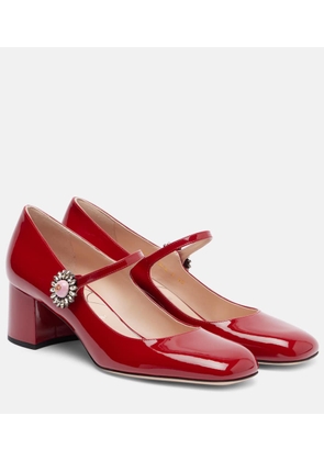 Valentino Garavani Daisy Jewel 55 leather Mary Jane pumps