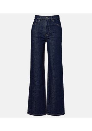 AG Jeans Kora high-rise wide-leg jeans