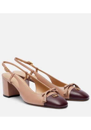 Valentino Garavani Valet Du Roi 60 leather slingback pumps