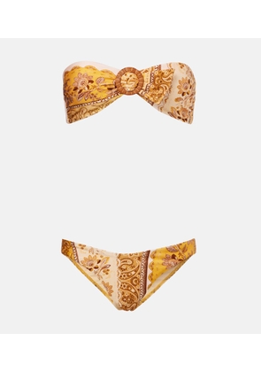 Zimmermann Lucky printed bikini