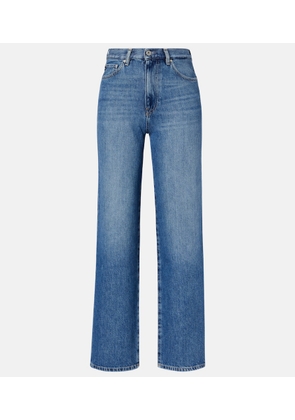 AG Jeans Kora mid-rise wide-leg jeans