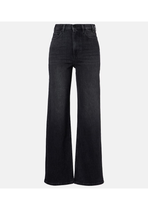 AG Jeans New Baggy mid-rise wide-leg jeans