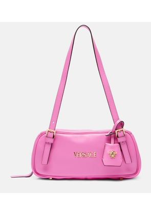 Versace Versace Tag Bowling leather shoulder bag
