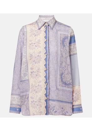 Zimmermann Lucky printed cotton shirt