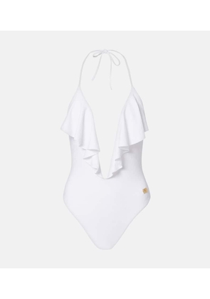Balmain Frilled swimsuit