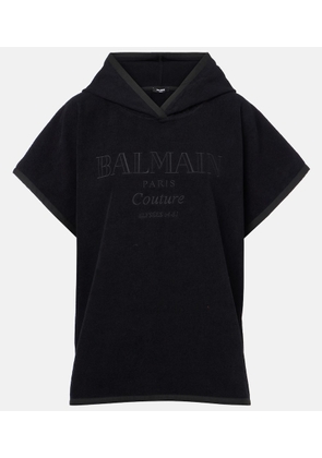 Balmain Balmain Couture cotton terry beach cover-up