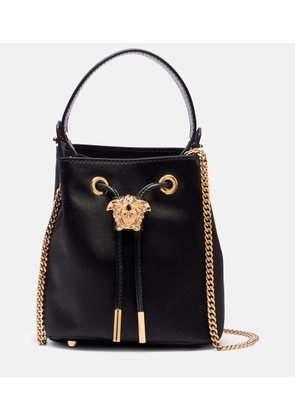 Versace La Medusa Mini satin bucket bag