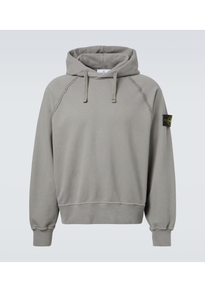 Stone Island Compass cotton jersey hoodie