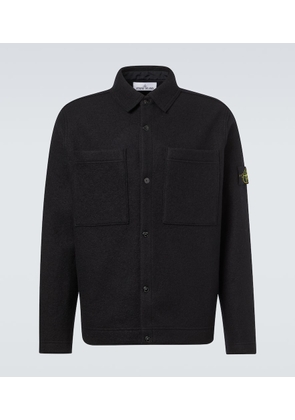 Stone Island Virgin wool overshirt