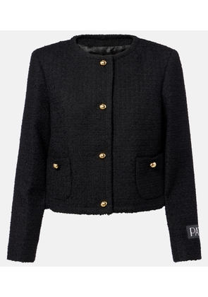 Patou Wool-blend tweed jacket