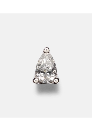 Anita Ko 18kt white gold single earring with diamonds
