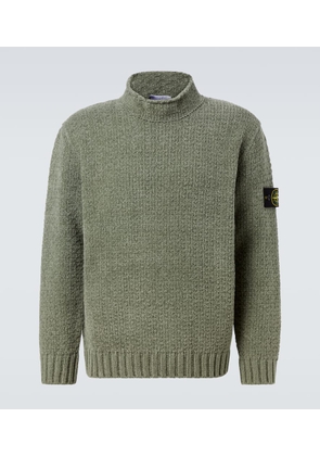 Stone Island 5100019 Compass cotton chenille sweater