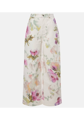 Loewe High-rise wide-leg jeans