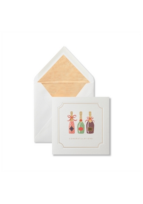 Champagne Congratulation Card