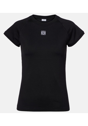 Loewe Anagram cotton-blend jersey T-shirt