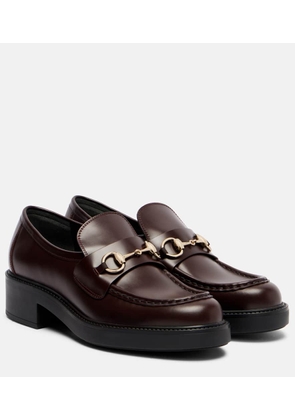 Gucci Horsebit leather penny loafers