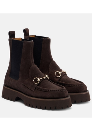 Gucci Sylke suede Chelsea boots