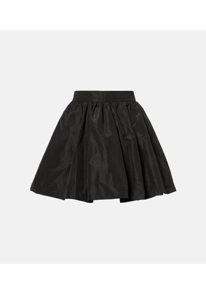 Patou Bubble faille miniskirt