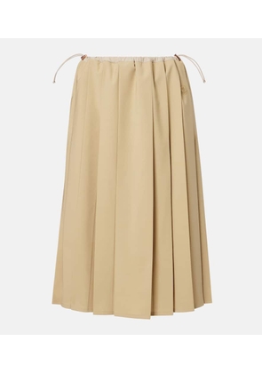 Moncler Pleated midi skirt