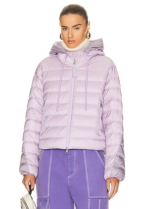 Moncler Sylans Jacket in Purple - Lavender. Size 0/XS (also in ).
