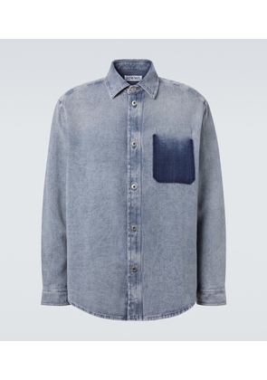 Loewe Cotton and linen canvas shirt