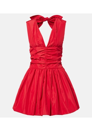 Patou Faille balloon minidress