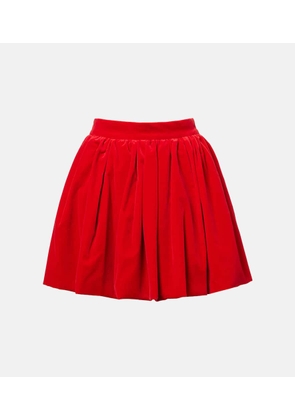 Patou Cotton balloon miniskirt
