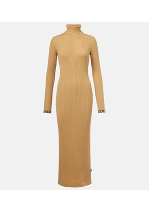 Goldbergh Mireille ribbed-knit maxi dress