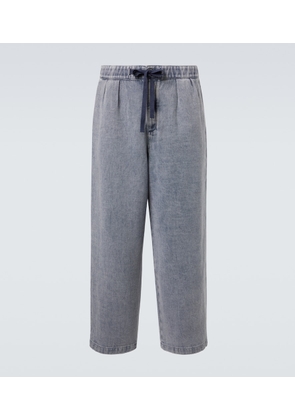 Loewe Mid-rise wide-leg jeans