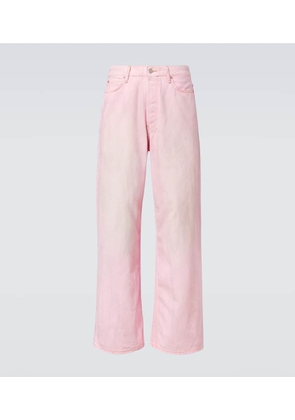 Acne Studios 1981 distressed wide-leg jeans