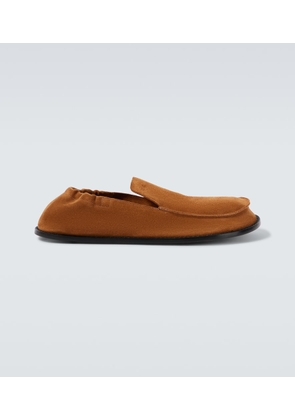 Loewe Flex suede loafers