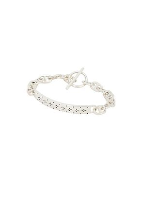 MAPLE Bandana Id Bracelet in Silver 925 - Metallic Silver. Size S (also in ).