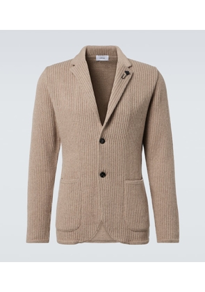 Lardini Knitted cashmere blazer