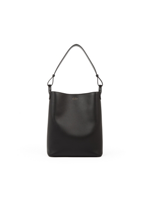 Smythson Milton Shoulder Bag In Black