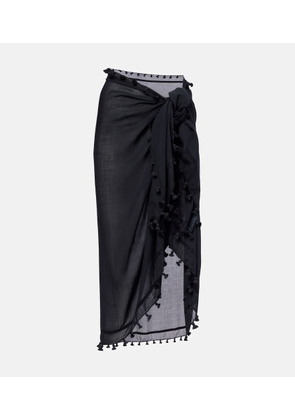 Melissa Odabash Semi-sheer beach cover-up