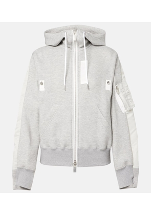 Sacai Paneled hoodie
