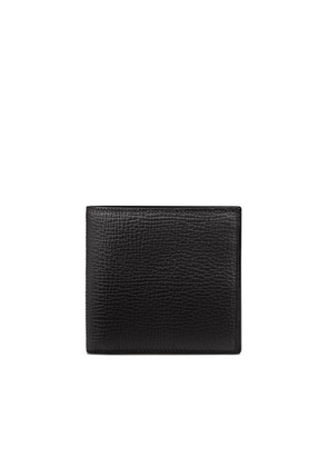 Smythson 8 Card Slot Wallet In Ludlow In Black