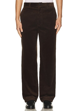 NILI LOTAN Carsen Pant in Espresso - Brown. Size 32 (also in ).