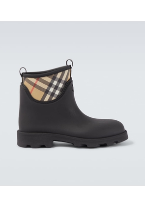 Burberry Burberry Check rain boots