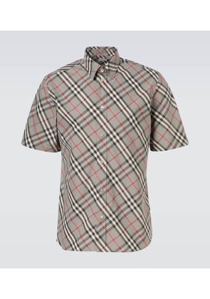 Burberry Burberry Check cotton poplin shirt