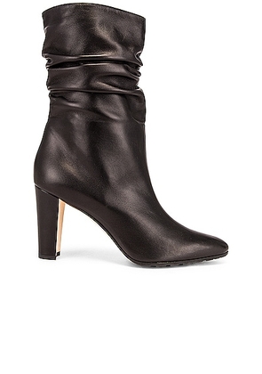 Manolo Blahnik Calasso 90 Boot in Black - Black. Size 42 (also in ).