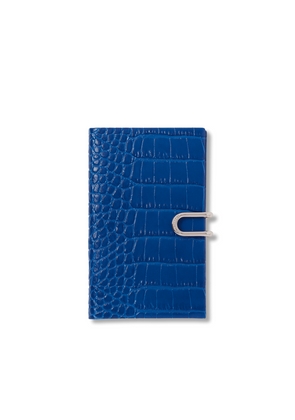 Smythson 2026 Panama Weekly Diary With Slide In Mara In Cerulean