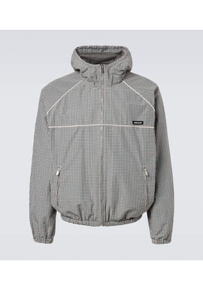 Miu Miu Checked technical jacket
